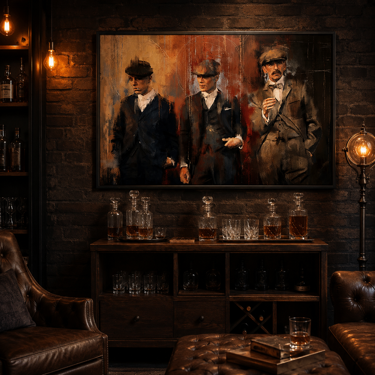 The Brotherhood — whiskey bar room