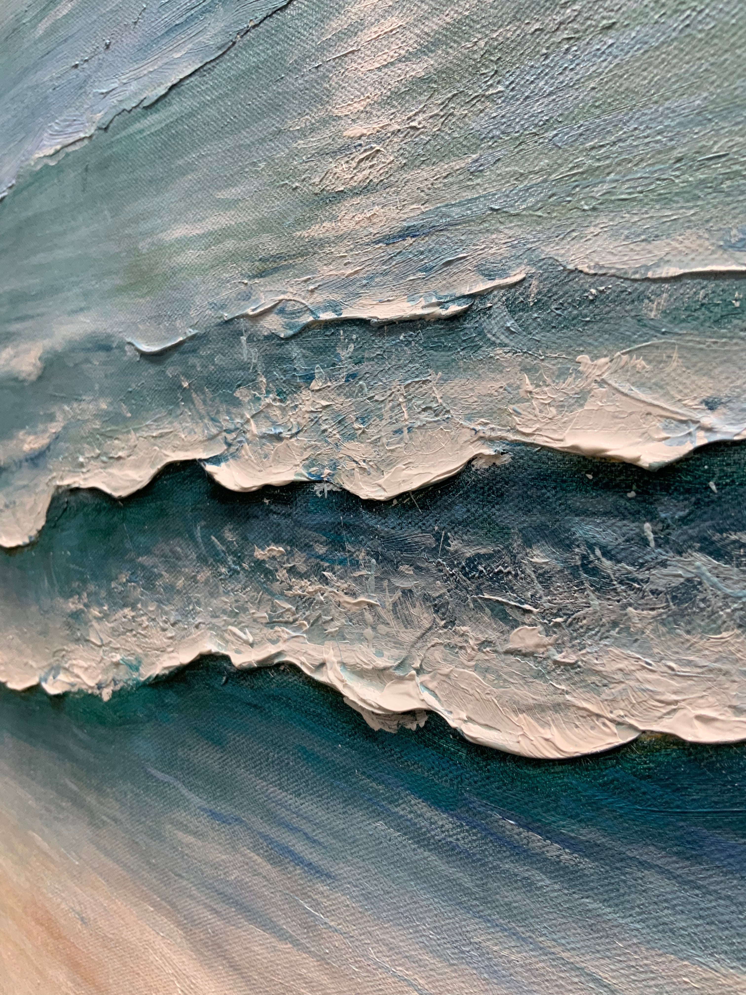 Calming Waves Painting