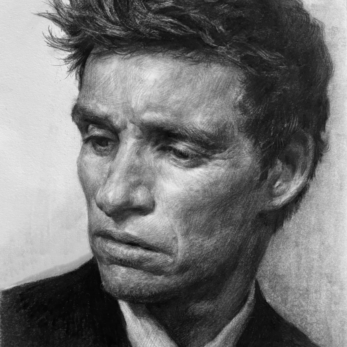 Custom Charcoal Portrait | Hand-Drawn from Your Photo