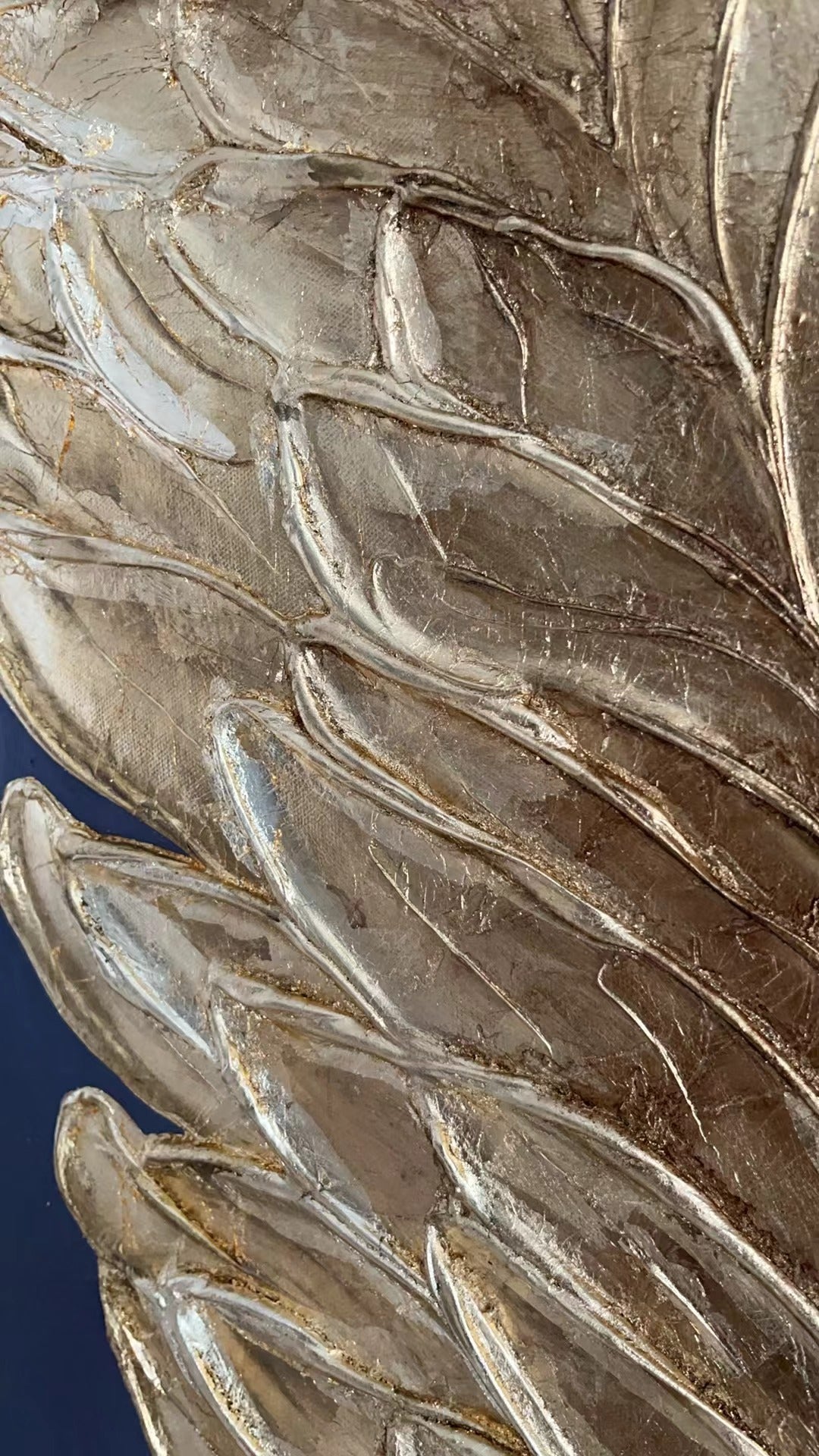 Golden Feather Painting