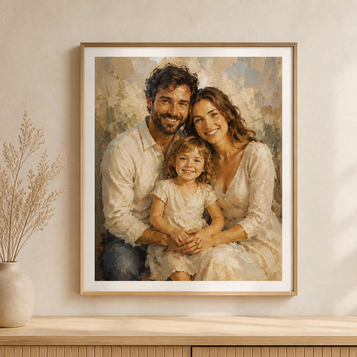 Custom Oil Portrait Print from Photo
