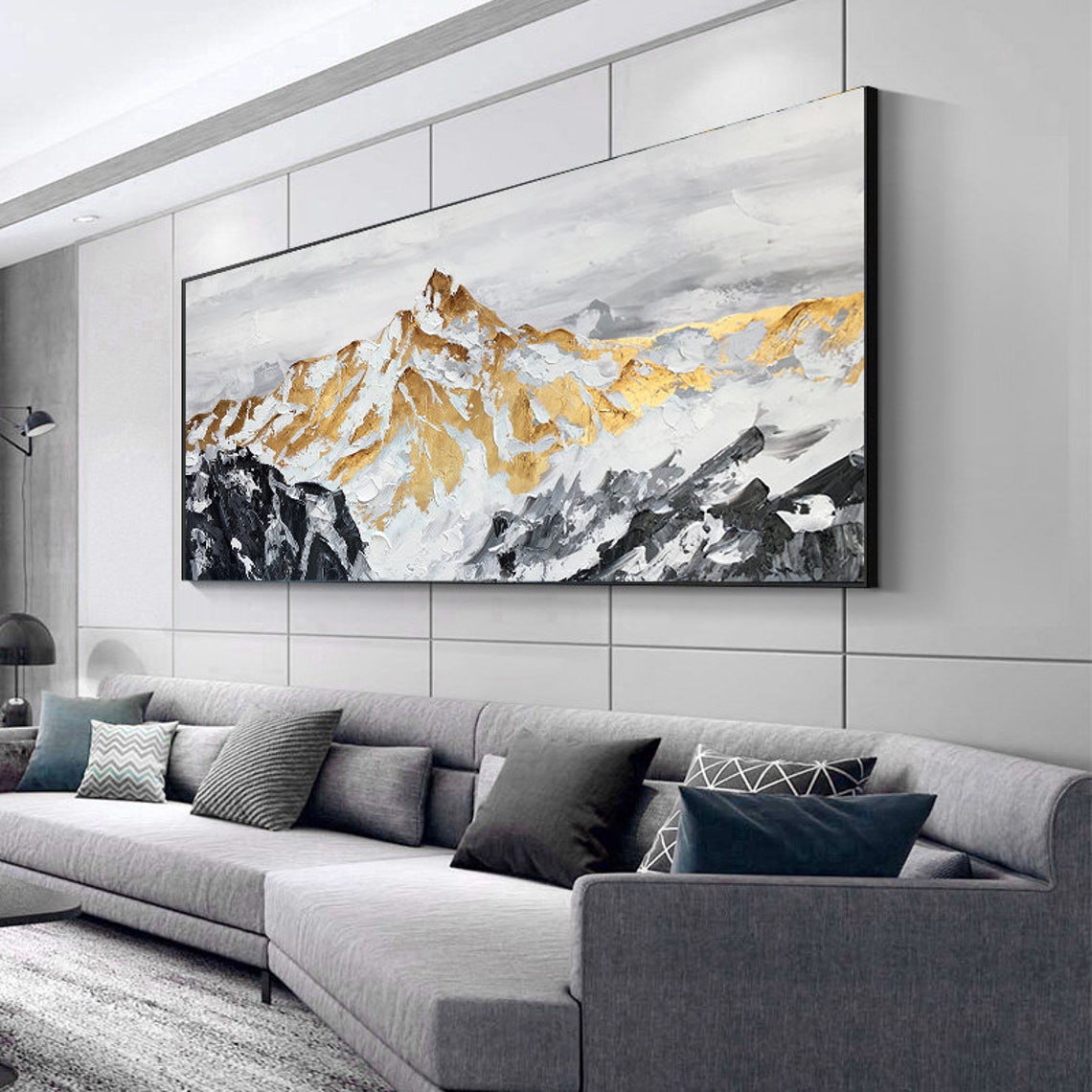 Mount Manaslu Painting
