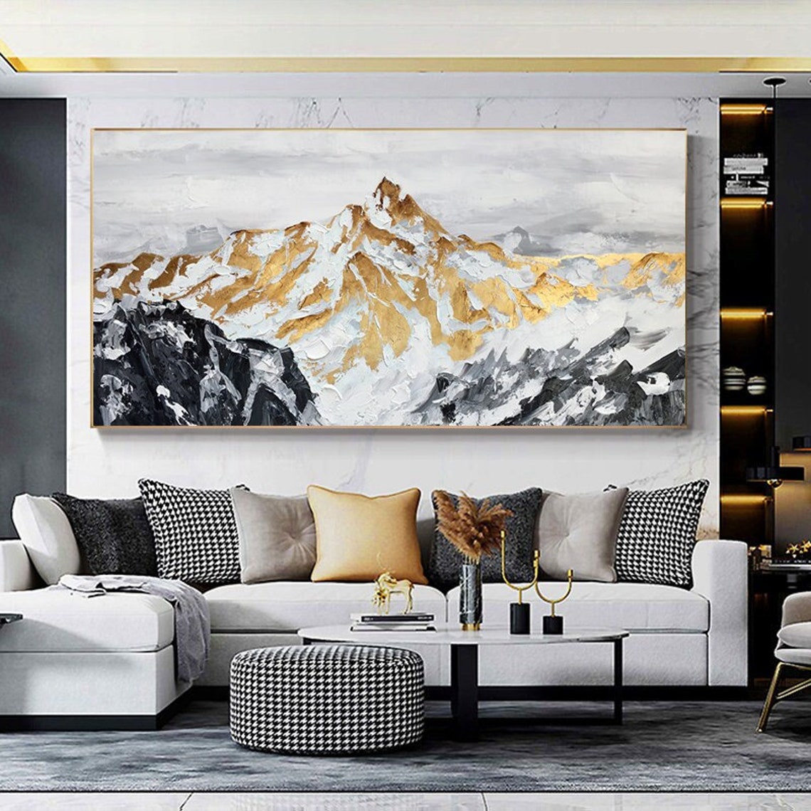 Mount Manaslu Painting