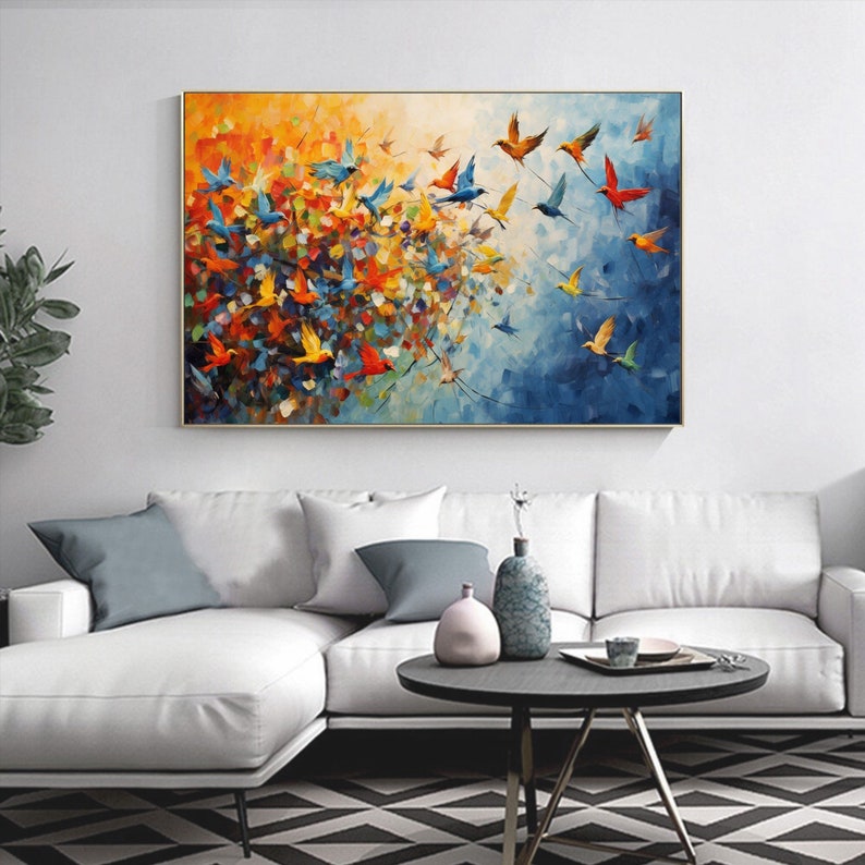 Fluttering Colorbirds