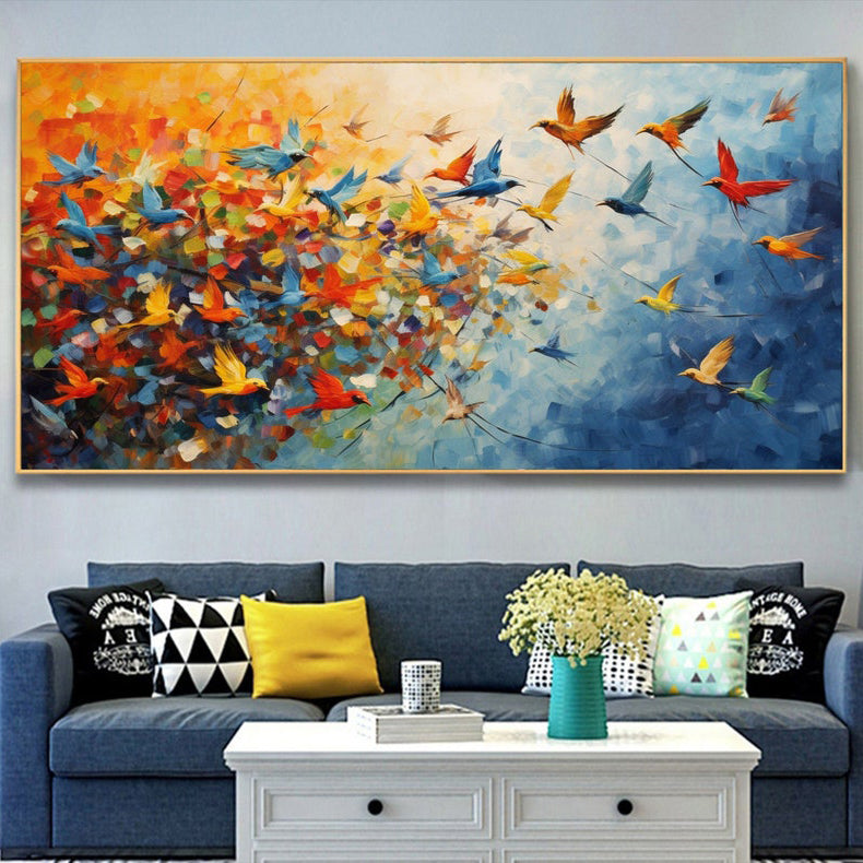 Fluttering Colorbirds