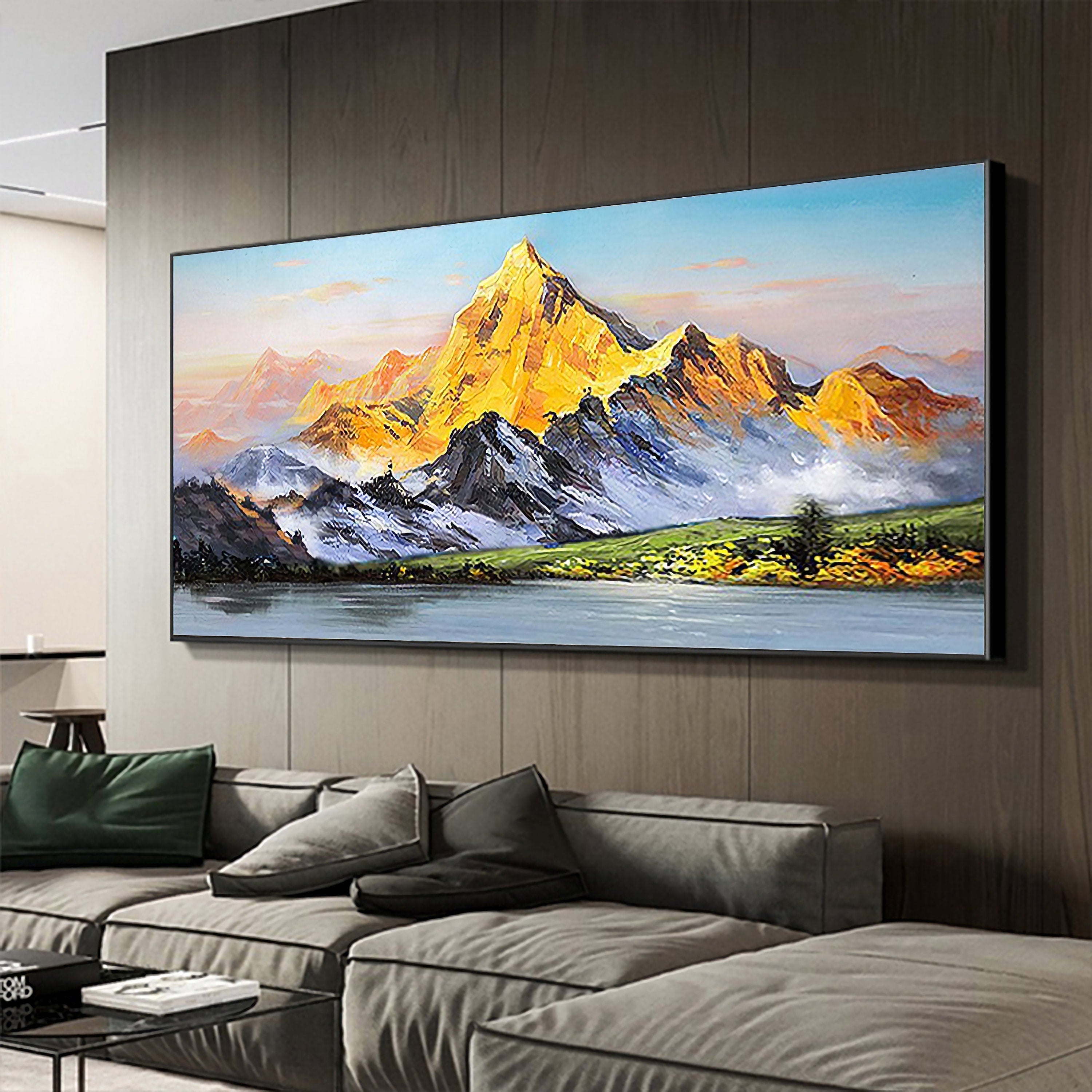 Gum San Mountain Painting