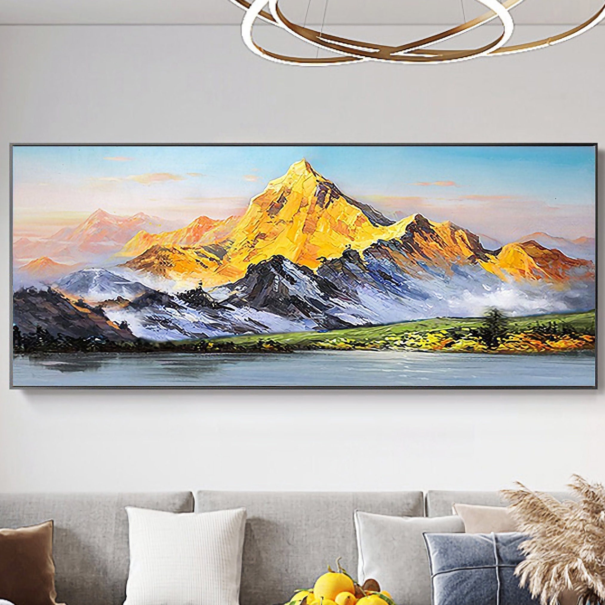 Gum San Mountain Painting