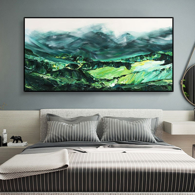 Verdant Mountains Painting