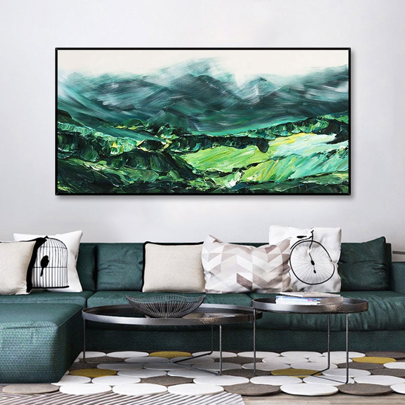 Verdant Mountains Painting