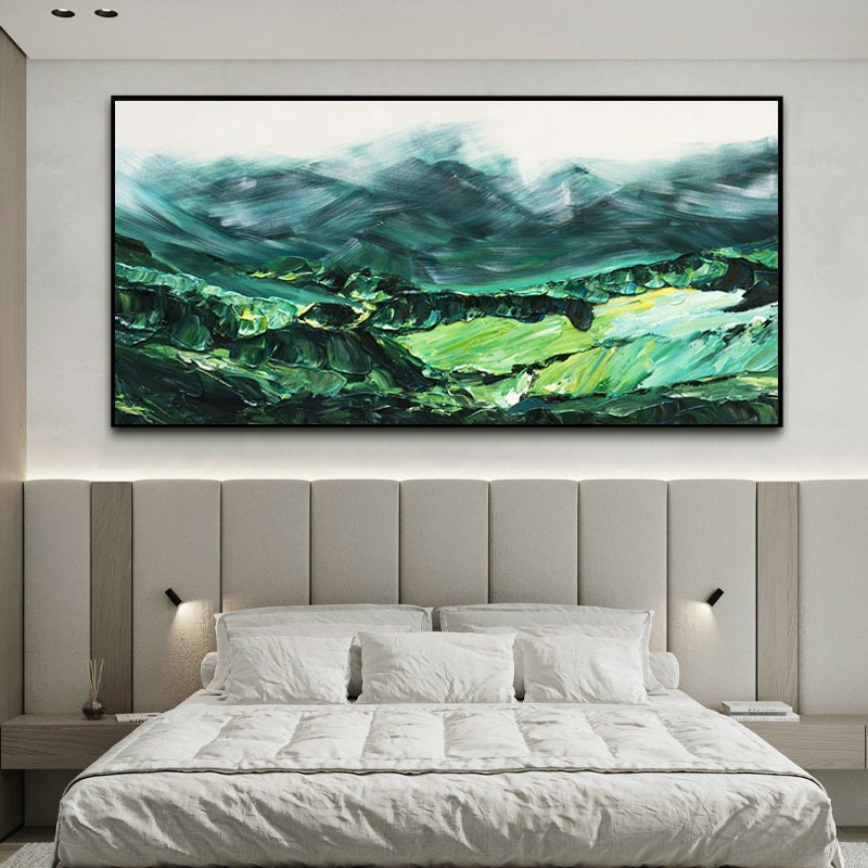 Verdant Mountains Painting