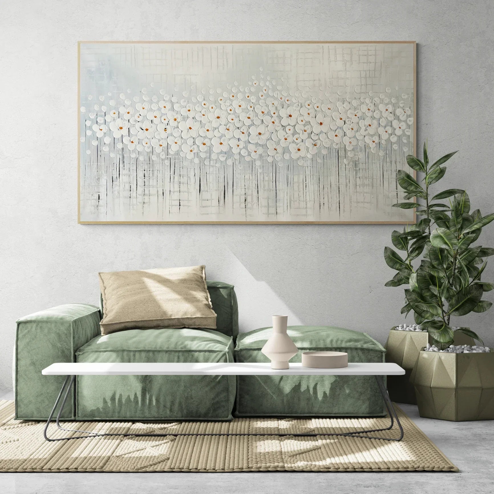 Lily Garden Painting