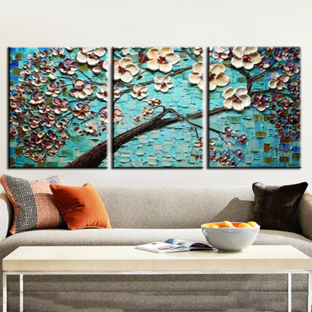 Ocean Bloom Painting