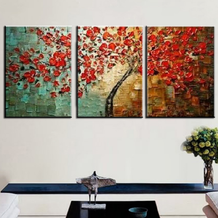 Scarlet Bloom Painting