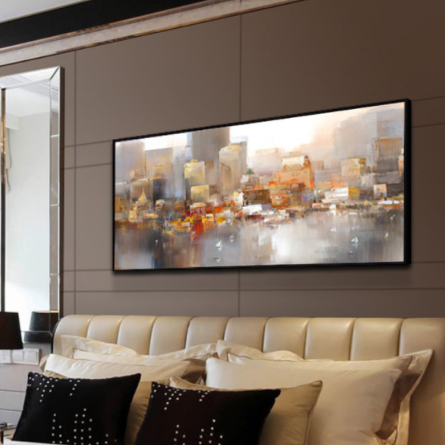 The Evolving City Painting