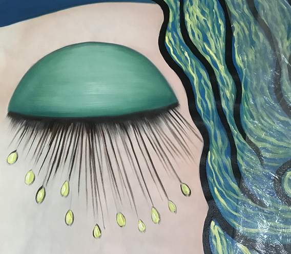 Starry Tears Painting