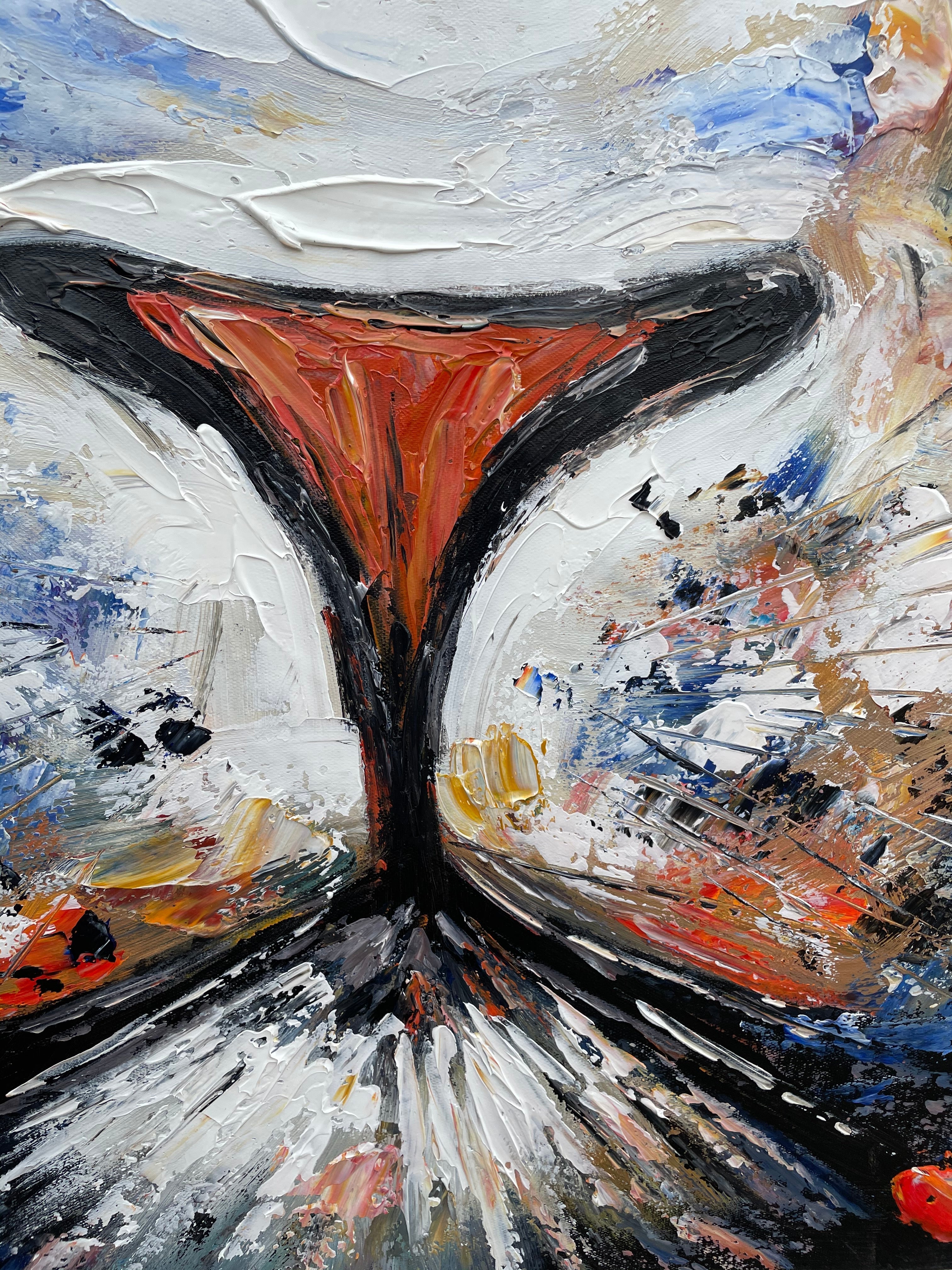 The Majestic Lion Painting