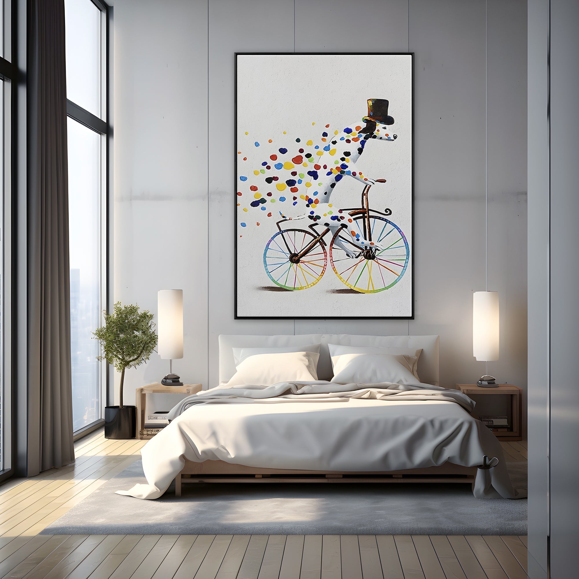 The Cycling Dalmatian